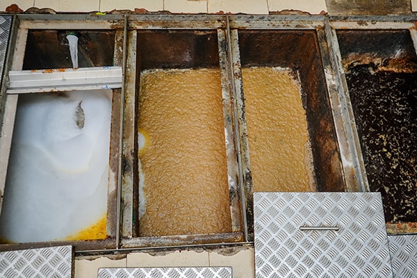 regular grease trap maintenance can help prevent clogs and odors caused by buildup of grease and food particles